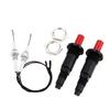 A25F-2 Set Push Button Piezo Igniter W/Threaded  Electrode Ignition Plug For Fireplace/Oven/Heater/Kitchen
