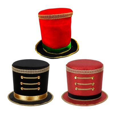 Casquette de Bande Élégante Pour Défilés de Vacances Chapeau de Soldat de Plomb Adulte Unisexe avec Taille de Tête Réglable