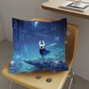 Hollow Knight Pillow Covers Cartoon Sofa Decorative Home Double-sided Printing Short Plush Cute Cushion Cover