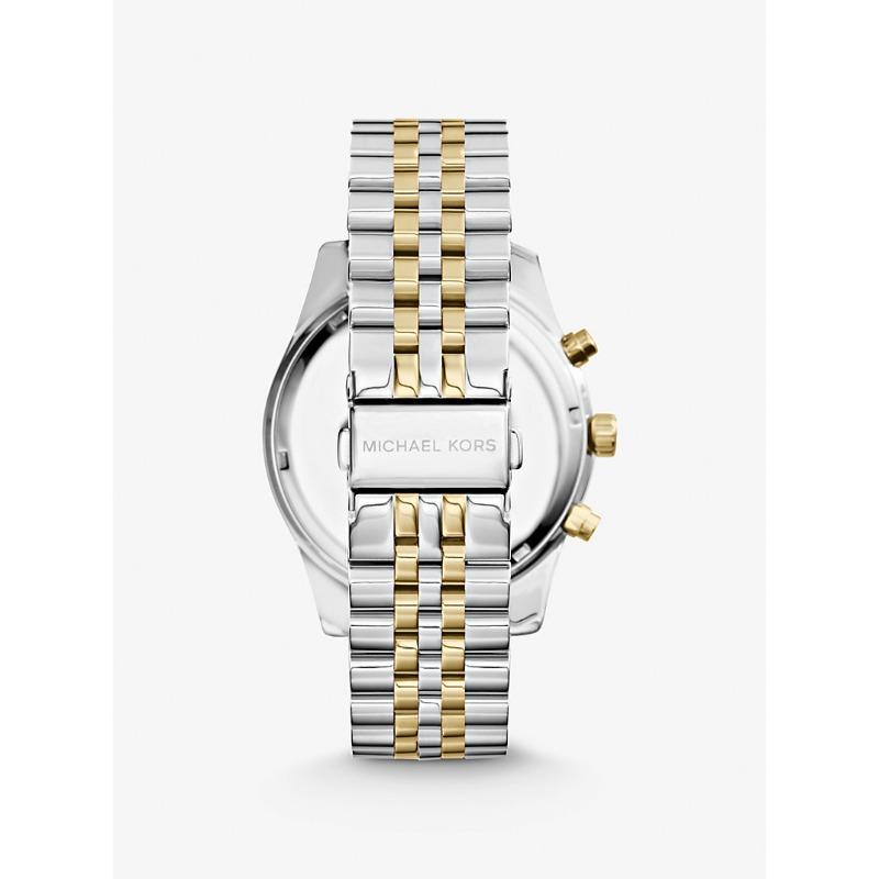 Michael Kors Oversized Lexington Two-Tone Watch MK8344