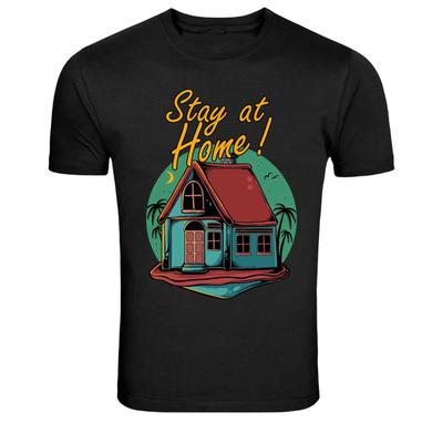 Stay At Home House Retro Quarantine Graphic T-Shirt