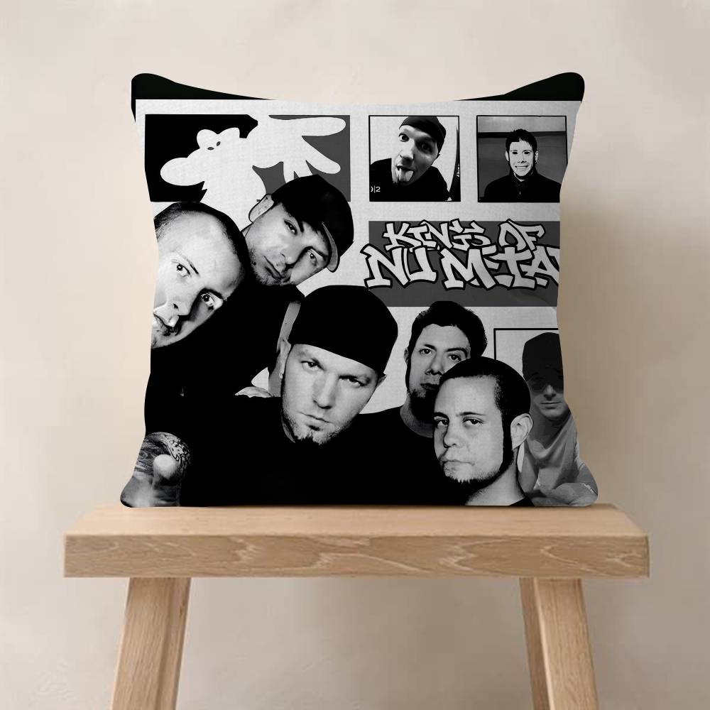PC Limp BBizkit Cushion Cover Car Throw Pillow Case For Sofa Car Christmas Gift