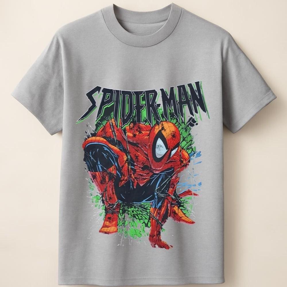 Spider-Man Paint Splash Pose Unisex T-Shirt Unisex T-Shirt S