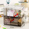 Acrylic Flip-Top Desktop Storage Box