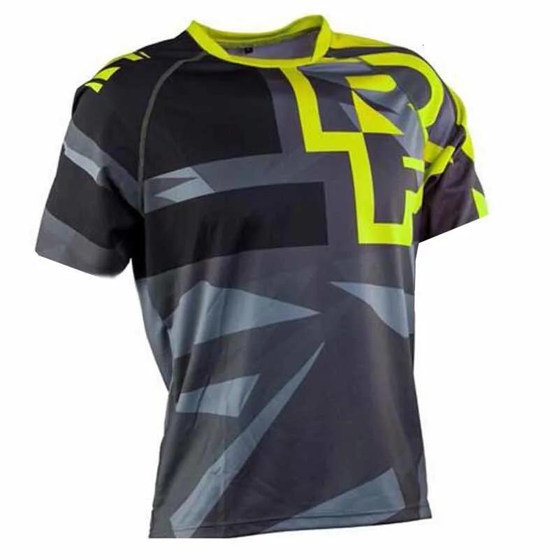 Maglie da Ciclismo Top Uomo Maglie Downhill manica lunga Mountain Bike MTB Offroad DH Maglia Moto Motocross Abbigliamento Sportivo BMX 230228