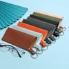 Customizable PU Portable Glasses Hanging Case for Sunglasses & Eyeglasses