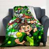 1pc Ben10 Blanket, Gift, for Men and Women, Soft Blanket, Good for Sofa Bed Couch Travel, Lightweight Flannel Blanket