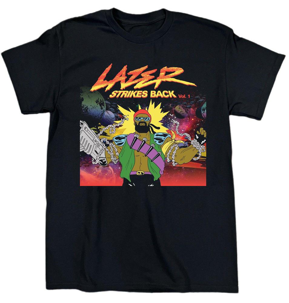NEW LAZER STRIKES BACK Vol. 1 Heavy Cotton Black S-5XL T Shirt TT679 Unisex T-Shirt XL