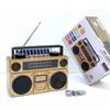 Radio HIFI Stereo AM FM SW Multi Band cu Încărcare Solară Radio de Birou Portabil Vintage Difuzor Wireless Bluetooth FP-2382-S