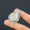 Daughters Day Deal 925 Sterling Silver Natural Golden Rutile Bezel New Pendant