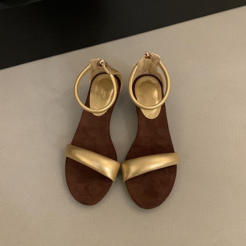 Fashion Summer Women High Heels Sandals 2025 New Leopard Print Fashion Open Toe Buckle Sandals Casual Square Toe Outdoor Female Shoes