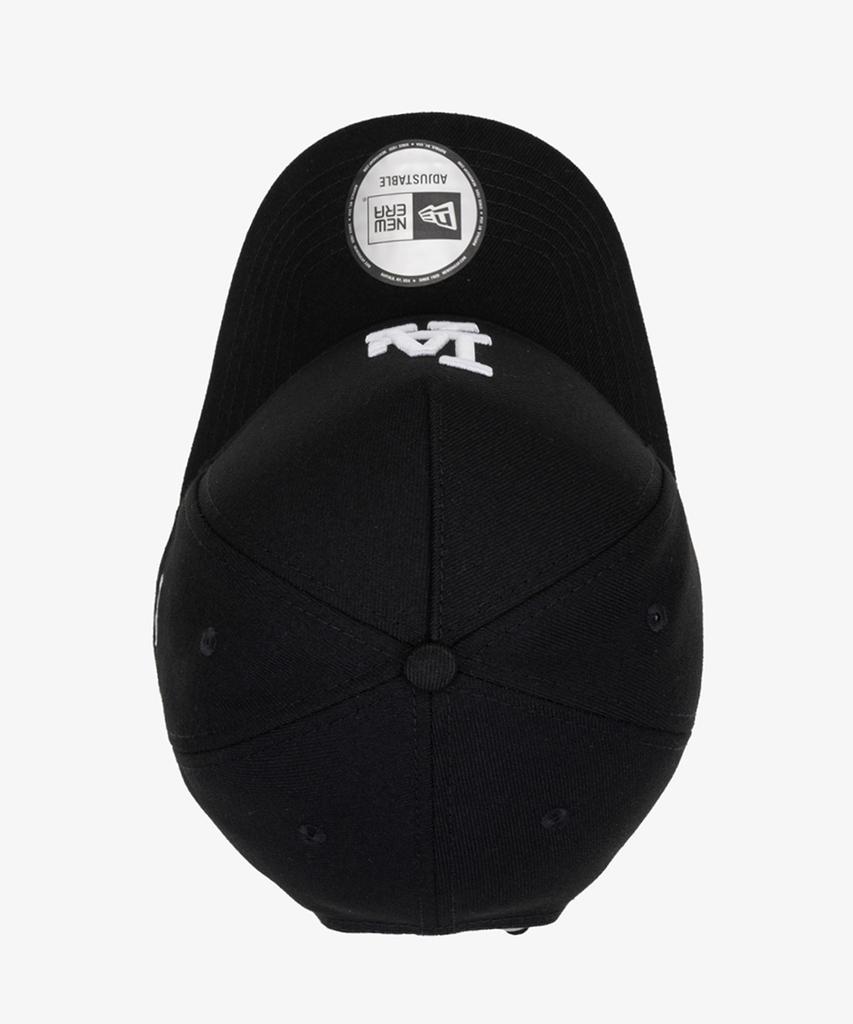 NEW ERA Mlb Basic La Dodgers K-Frame Ball Cap White On Black