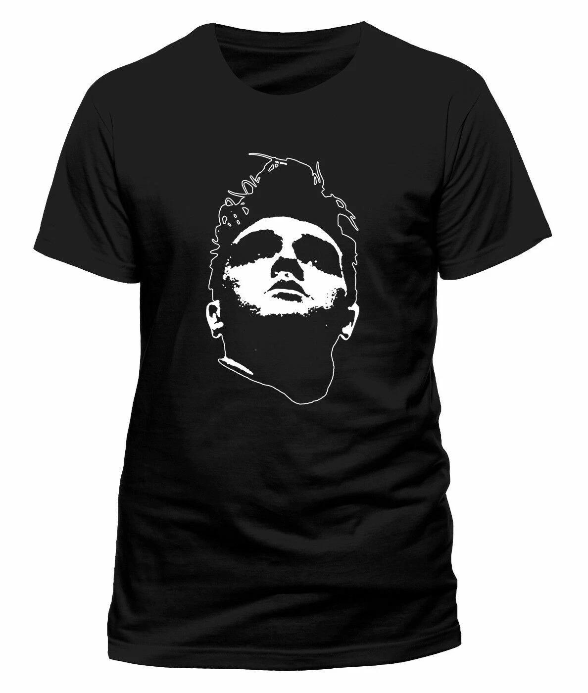 Officially licensed Morrissey Head Mens Black 100% Cotton T-shirt Mens Tees Top Morrissey Classic Tee S