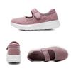 Spring walking shoes for women, middle-aged and old, Velcro, lightweight mother shoes, outdoor non-slip flat shoes for women