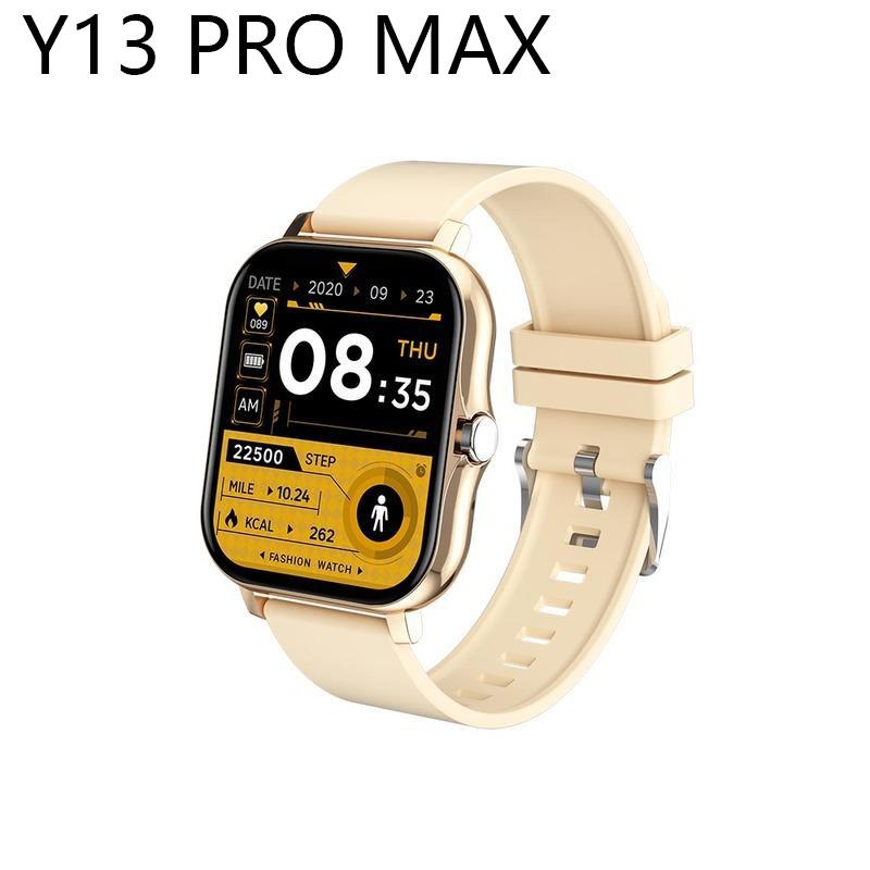 Y13 PRO MAX New Smart Watch for Men Women Gift for Xiaomi Full Touch Screen Sport Fitness Watches BT Call Digital Smartwatch Wristwatch