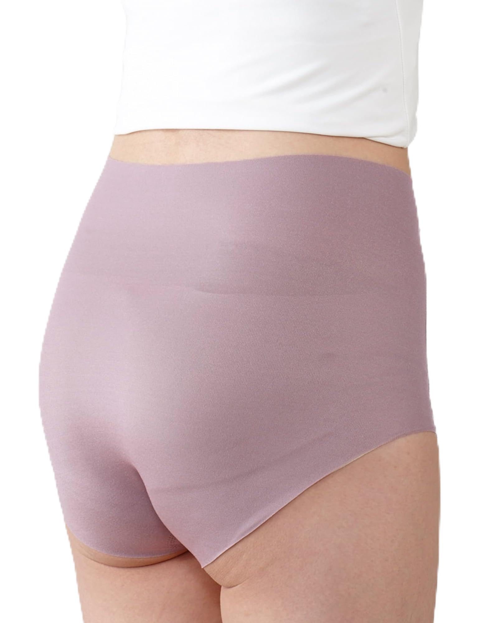 

BS Fine Stone для тех, кто просыпается, чтобы сходить в туалет, или кто беспокоится о простуде BSFINE Сделано в Японии Шорты без швов Носимая ванна , фиолетовый