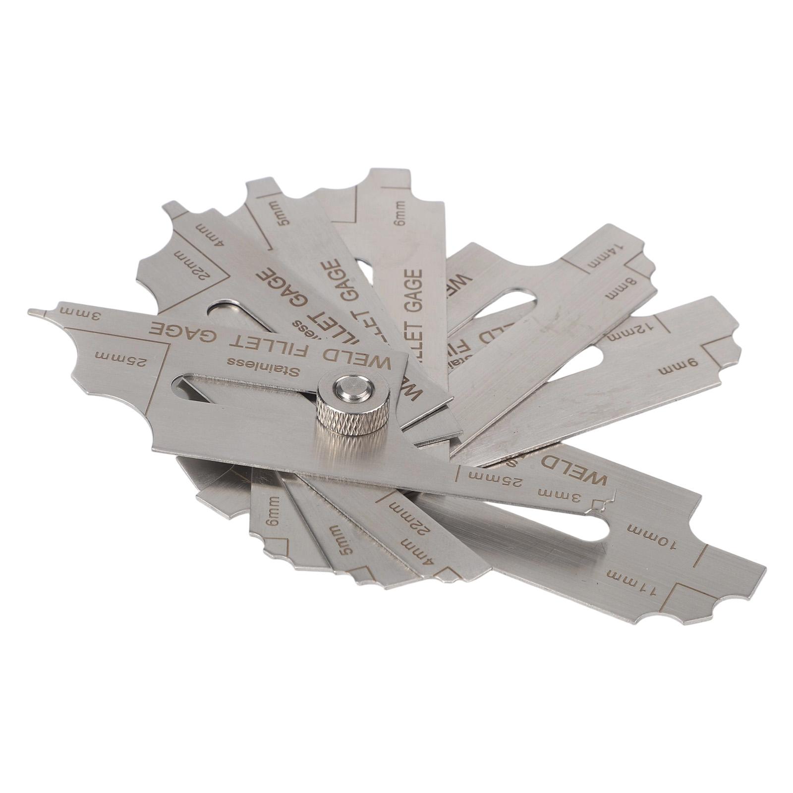 

7pcs Fillet Welding Inspection Gauge Set Weld Fillet Gauge Kit Metric Fillet Seam Gauge For Welding Inspection Testing China Mainland