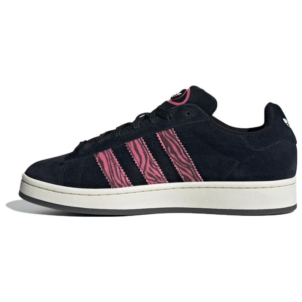 Adidas Originals Campus 00s Leather Comfortable Versatile Low-Top Sneakers Unisex Sneakers Black IG2389