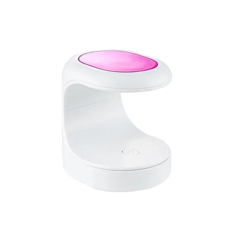 Nail Enhancement Mini Portable Timed Phototherapy Nail Oil Glue Quick Drying Non Black Hand Baking Lamp Creative Eggshell Shape