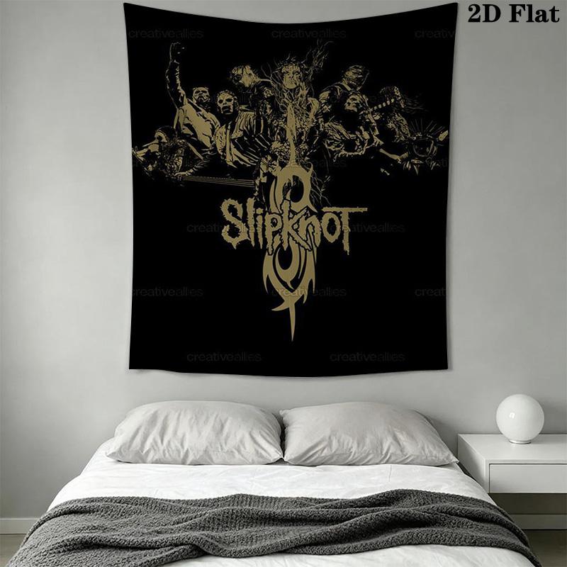 Slipknot Band'S Evolution Tapestry Fashion Print Background Cloth Homestay Soft Decoration Tapestry Background Wall Hanging Cloth