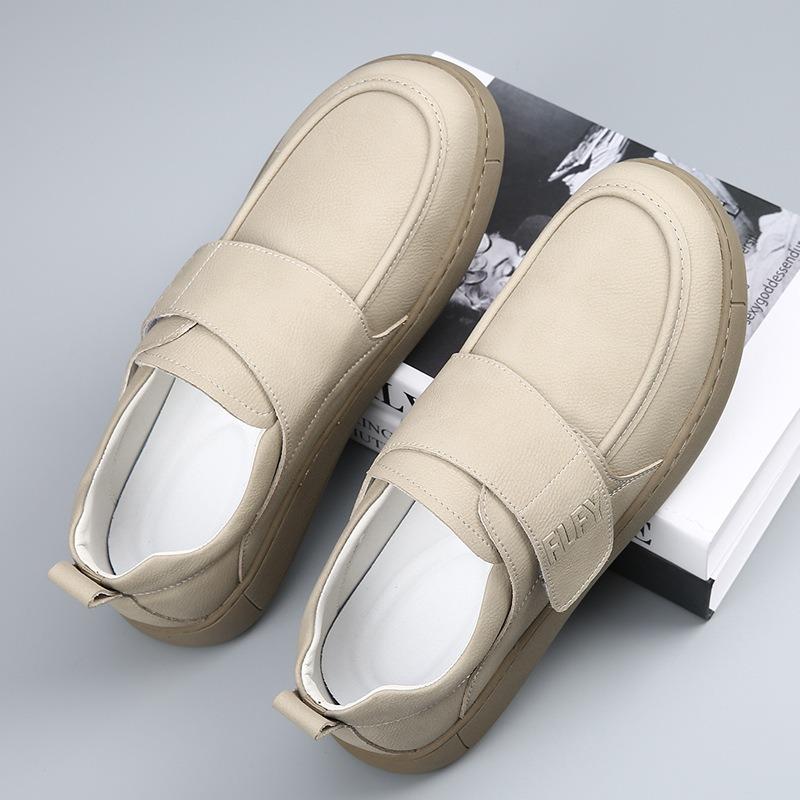 One-pedal men's shoes breathable spring and summer new trendy versatile lazy casual leather shoes men