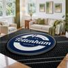 Tottenham Hotspur Design Crystal Velvet Rug Soft Decorative Mat for Bedroom Entrance
