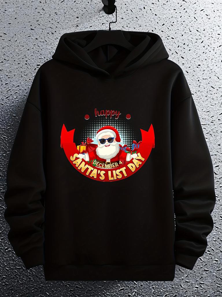 Hoodie Santa Claus Pattern