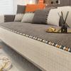 Nordic Embroidery Chenille Sofa Cushion Knitting Sofa Cover Towel For Living Roon Decoration Splicing Non-slip Couch Cover 1pcs