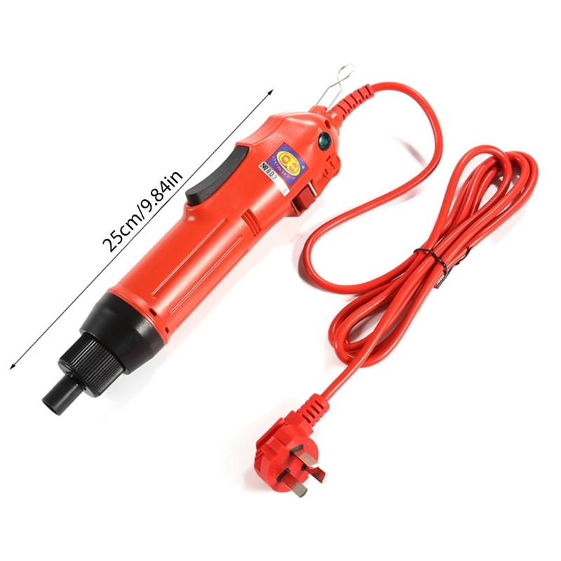 220V Industrial Precision Electric Screwdriver Set Electric Tool High Torque Electric Screwdriver with 9Pcs Bits