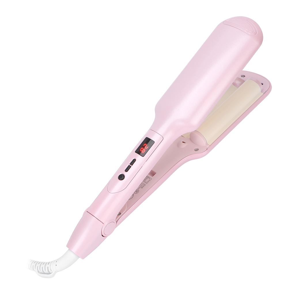Curling Iron Intelligent Constant Temperature 30s Heating PTC 360 Degree Rotation Double Tube Hair