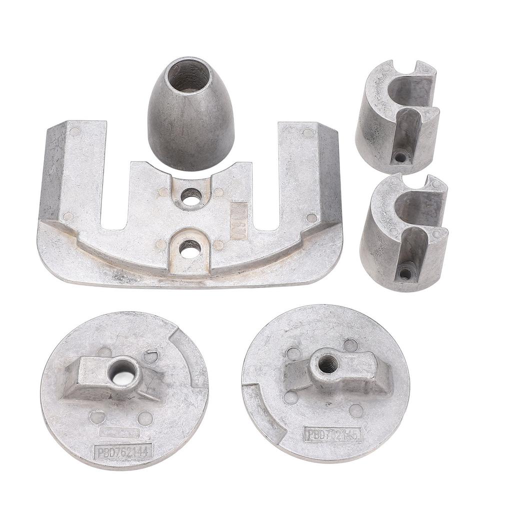 Marine Aluminum Anode Kit CMBRAVO3KITA Oxidation Resistant High Strength Boat Anode Kit Replacement for Bravo III