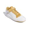 adidas Originals Forum Low Leather Casual Versatile Velcro Lightweight Durable Low-Top Skate Shoes Unisex Sneakers White Brown GX9399