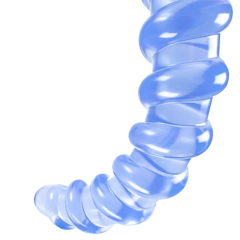 Spiral Special-shaped Anal Plug Adult Masturbator Anal Expander Male Prostate Massage Stick Big Dildo PVC Sex Toy