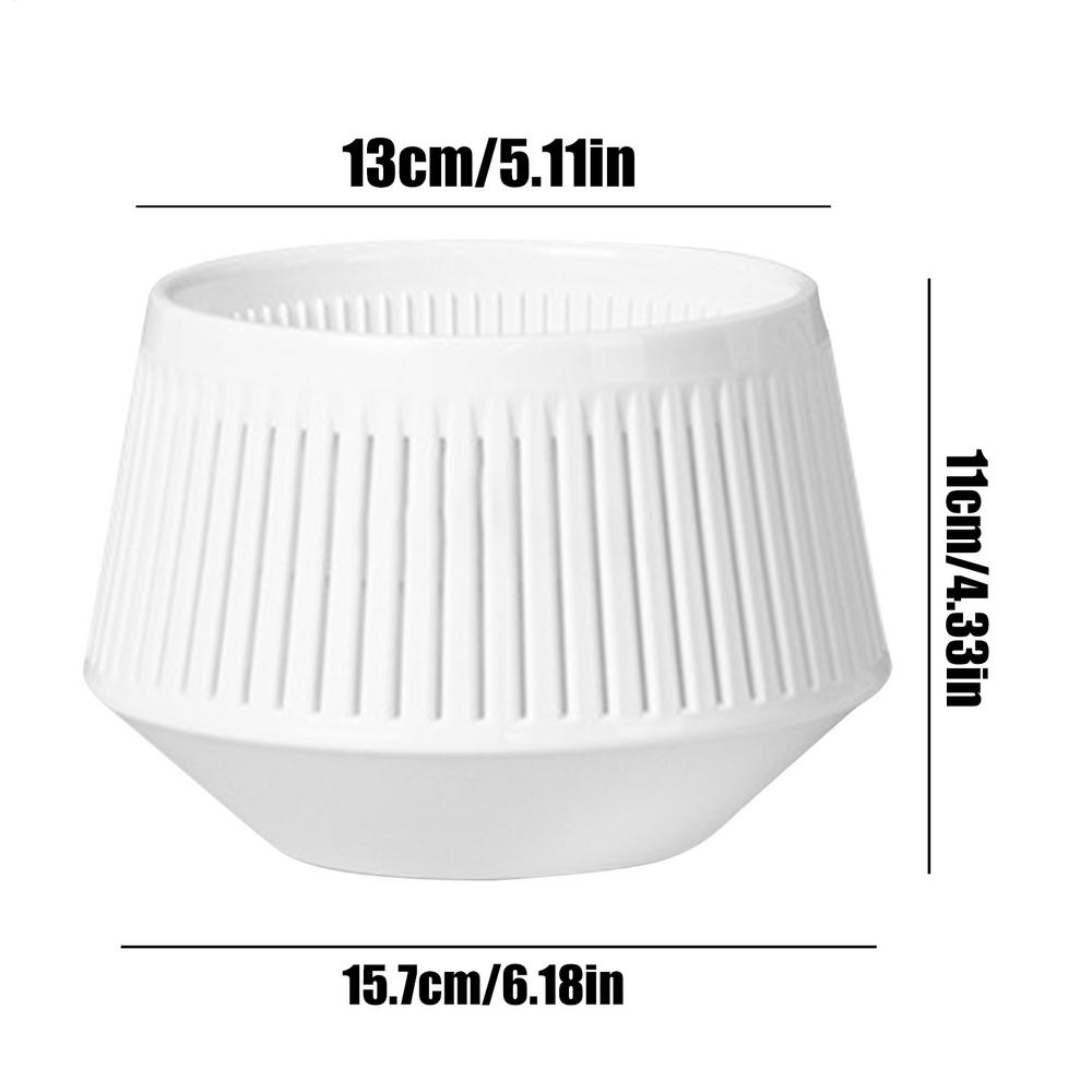 

Orchid Pots For Repotting Double Layer Orchid Flower Pot Root Control Planter For Phalaenopsis African Violet Live Plants білий