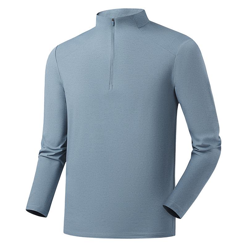 

Men s Cross-Border Long-Sleeve Running T-Shirt for Spring and Autumn - Basketball, Training, Fitness, Cycling, Morning Run Apparel 4XL