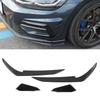 Front Bumper Aero Kits Canards Wing Body Spoiler Canard Car Adaptations Replacement for MK7.5 R 2017‑2020