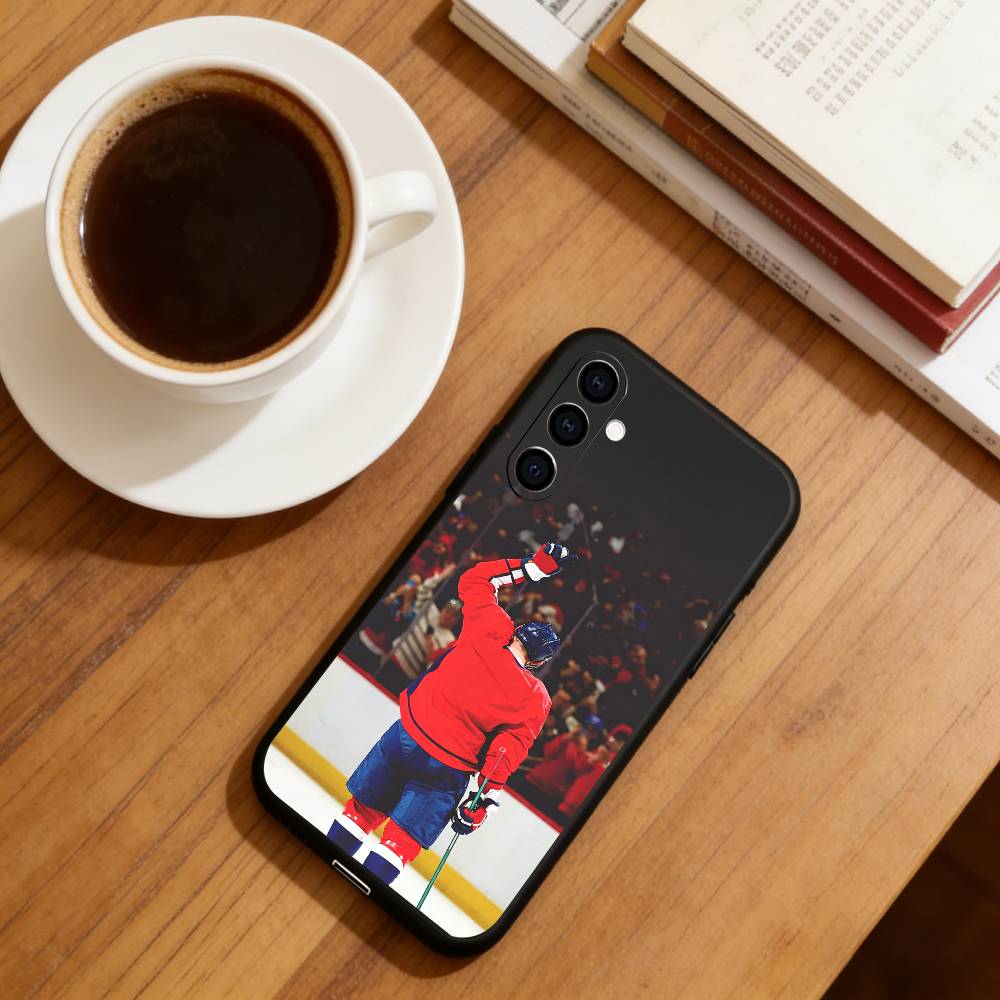 A-Alexander O-Ovechkin Phone Case Black Silicone Soft For Samsung Galaxy A73,A72,A71,A70,A53,A52,A51
