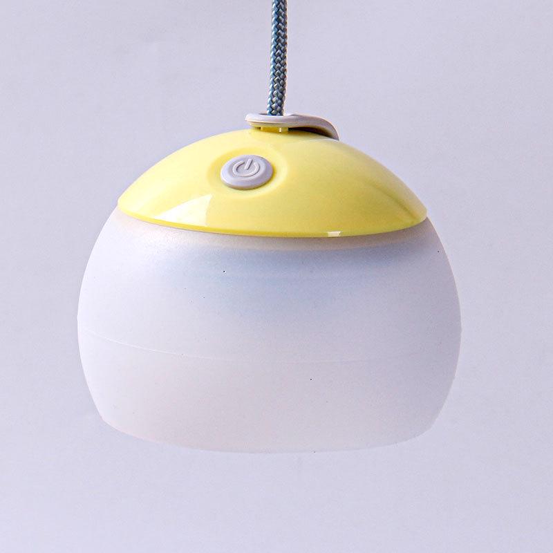 Rechargeable LED Camping Lantern: Waterproof Silicone Hanging Lamp with Cold/Warm Light and Type-C Port