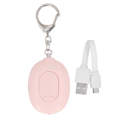 אזעקת בטיחות אישית 130dB צליל אזעקה פנס LED טעינה מהירה אזעקה אישית רב-תכליתית