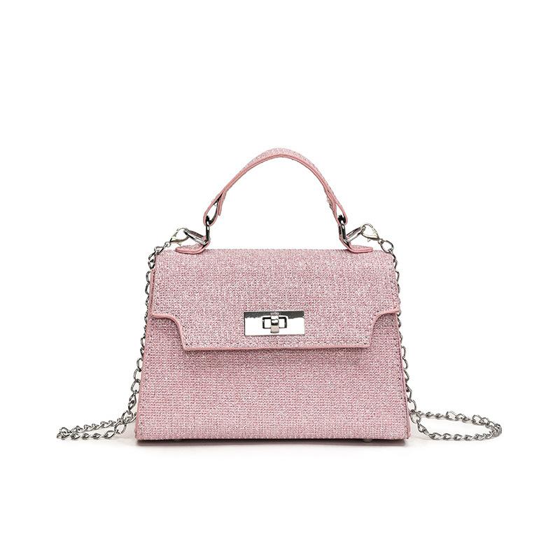 

Handbag bag women s new lazy niche new fashion messenger bag versatile shoulder bag рожевий