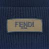 FENDI  FXQ994AJE6 Knit cap black wool mens