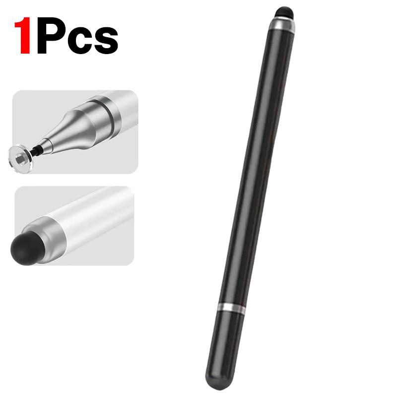 1-8Pcs Double-Headed Universal Stylus Pen For iPad Tablet Android IOS Phone Drawing Writing Capacitive Screen Touch Stylus Pens