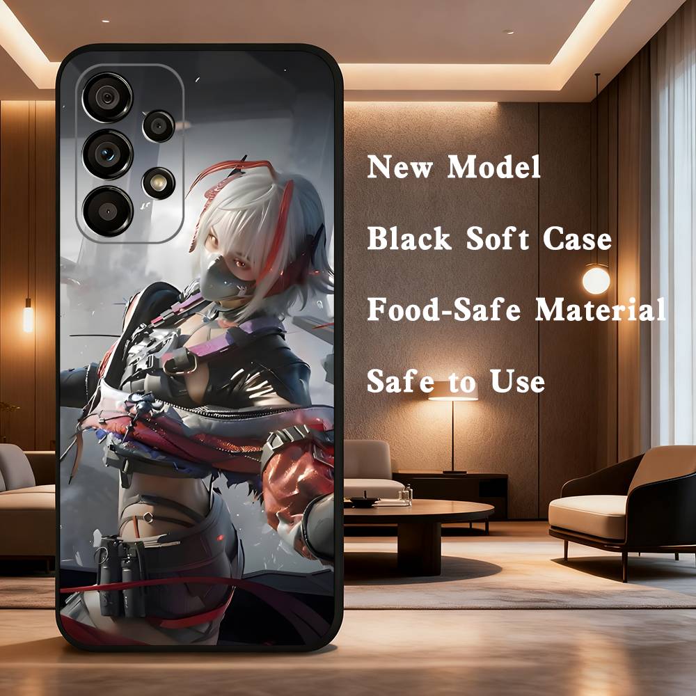 Game Delta Force For Samsung Galaxy A73,J7,22,Note,72,41,31,8,9,52,71,53,32,Soft Black Silicone Cover Case