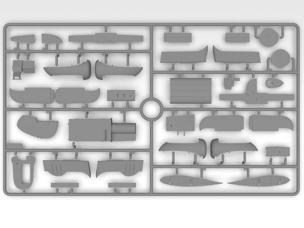 ICM Scale British Royal Air Force Bristol Beaufort Plastic Model Kit 48312 1/48 Mk.I