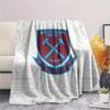 West Ham United F.C. Flanelldecke, Hohe Qualität, Bequem für alle Jahreszeiten, Heimdekoration, Wärme und Komfort