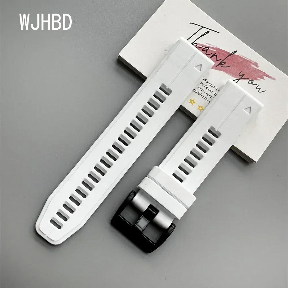 

QuickFit 22mm 26mm Silicone Strap For Garmin Fenix E Smart Watch Band Fenix 8 6S 7X 8X 7 Pro 5 5X 5S 3 HR 955 Wristband Bracelet QuickFit 22mm белый