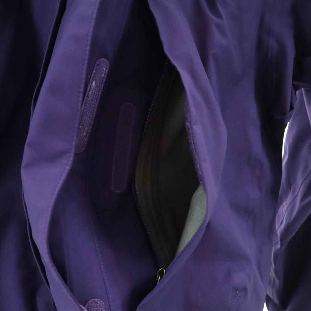 The North Face Rain Jacket M Purple NPW11212 Outdoor Gore-Tex Women Used