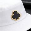 Classic Poker Brooches Spade Heart Club Diamond Brooch for Women Men Stainless Steel Jewelry Enamel Lapel Pins Badge Hat Clothes
