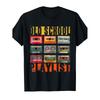 Old School Playlist Shirt Retro 80S 90S Cassette Tape Music T-Shirt