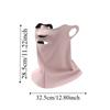 Nylon Neck Sunscreen Mask Polyester Thin Face Sun Protection Solid Color Elastic Breathable Sunshade Mask Seaside Vacation